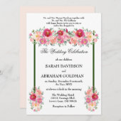 Traditionelle jüdische Einladungen zur Hochzeit - (Vorne/Hinten)