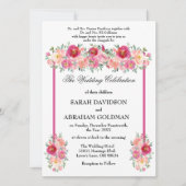 Traditionelle jüdische Einladungen zur Hochzeit - (Vorderseite)