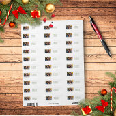 Traditionelle Kariert-/Tartan-Rückgabeschriften