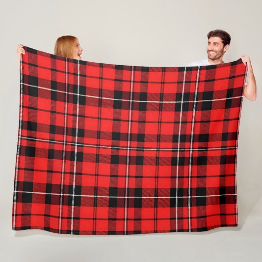 Traditionelle Karierte Tartan Populäre Kollektion Fleecedecke (Beispiel)