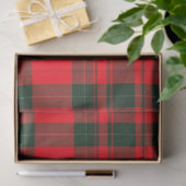 Traditionelle Karierte Tartan Populäre Rote Sammlu Seidenpapier (Geschenk)