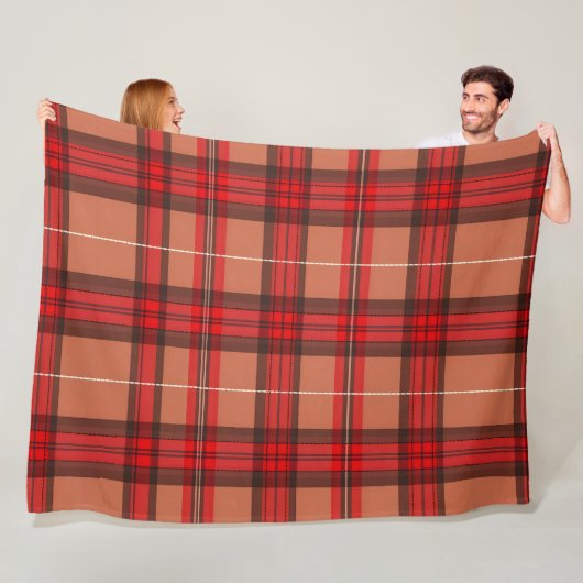 Traditionelle Karierte Tartan Trendy Collection Fleecedecke (Beispiel)