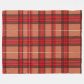 Traditionelle Karierte Tartan Trendy Collection Fleecedecke (Vorderseite (Horizontal))