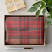 Traditionelle Karierte Tartan Trendy Collection Seidenpapier (Geschenk)