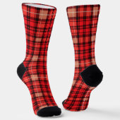 Traditionelle Karierte Tartan Trendy Collection Socken (Gewinkelt)