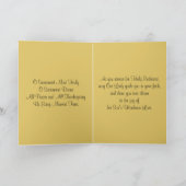 Traditionelle Katholisch-zuerst heilige Kommunion Feiertagskarte (Innenseite)