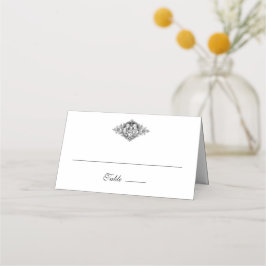 Traditionelle katholische Heilige Familie Hochzeit Platzkarte