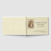 Traditionelle katholische Hochzeit gesegnete Jungf Gästebuch (Voll)