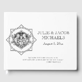 Traditionelle katholische Hochzeit Heilige Familie Gästebuch