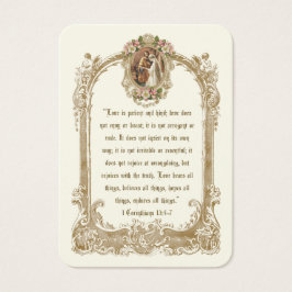 Traditionelle katholische Hochzeitskarte