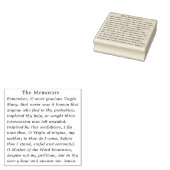 Traditionelle katholische Jungfrau des Gebets Mary Gummistempel (Stempel)