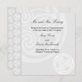 Traditionelle keltische Hochzeitseinladung Einladung (Vorne/Hinten)