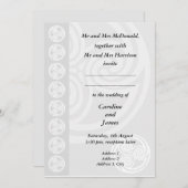 Traditionelle keltische Hochzeitseinladung Einladung (Vorne/Hinten)