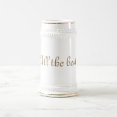 traditionelle Keramik Bierglas (Mittel)
