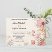 Traditionelle Kirche Einladung (Stehend Vorderseite)