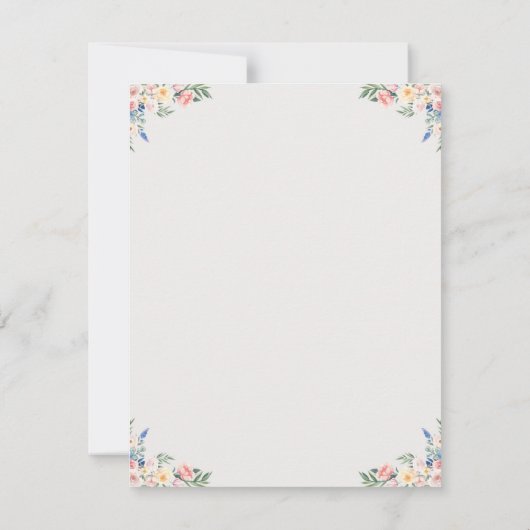 Traditionelle kirchliche Hochzeit (Rückseite)