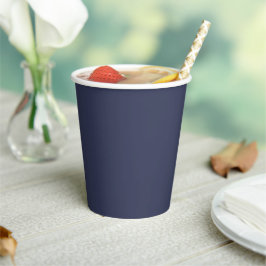Traditionelle - klassische Blue Paper Cups Pappbecher