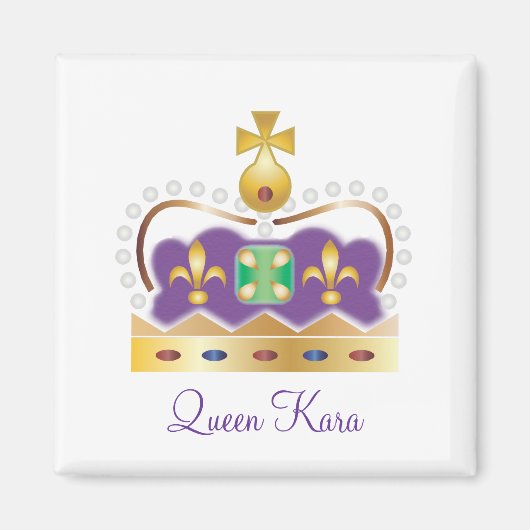 Traditionelle königliche Krone Magnet (Vorne)