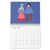 Traditionelle Kostüme der Schweiz Kalender (Jan 2027)