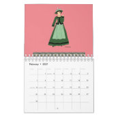 Traditionelle Kostüme der Schweiz Kalender (Feb 2027)