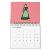 Traditionelle Kostüme der Schweiz Kalender (Feb 2026)