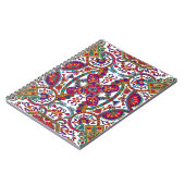 Traditionelle Kunst der Folk, ethnisch, Hintergrun Notizblock (Linke Seite)