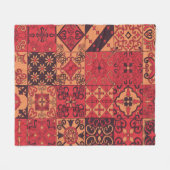 Traditionelle Kunst Fleecedecke (Vorderseite (Horizontal))