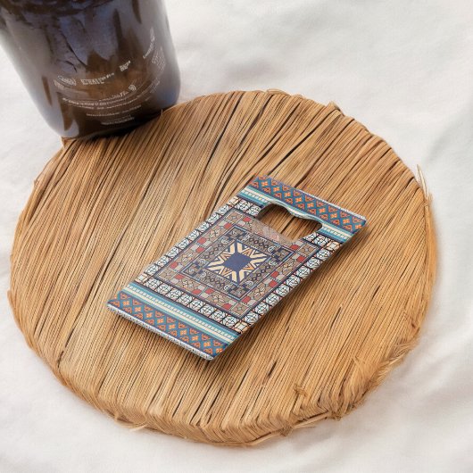 Traditionelle Kunst Geldbeutel Flaschenöffner