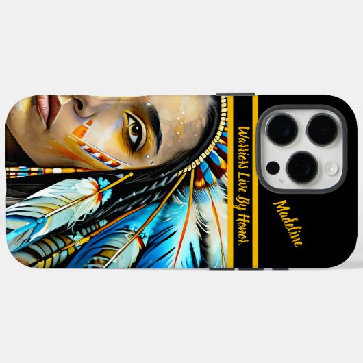 Traditionelle Kunst : Stammesvibes Case-Mate iPhone Hülle (Rückseite (Horizontal))