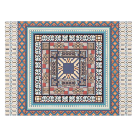 Traditionelle Kunst Tischdecke (Vorderseite (Horizontal))