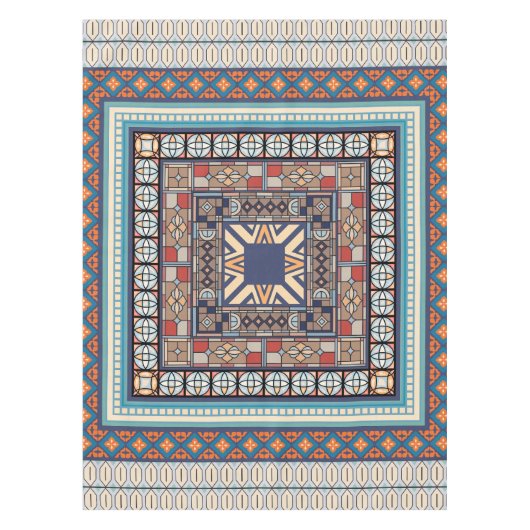 Traditionelle Kunst Tischdecke (Vorderseite)