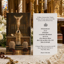 Traditionelle lateinische Messe Weihe Erinnerung