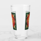 Traditionelle lettische Volkskunst mit Symbolmaler Glas (Links)