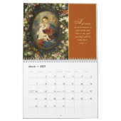 Traditionelle Madonna und Kind Weihnachtsgeschenke Kalender (Mär 2027)