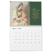 Traditionelle Madonna und Kind Weihnachtsgeschenke Kalender (Feb 2026)