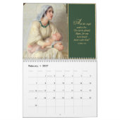 Traditionelle Madonna und Kind Weihnachtsgeschenke Kalender (Feb 2027)