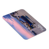 Traditionelle maltesische Boote in Marsaxlokk Magnet (Rechte Seite)