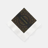 Traditionelle Mandala Art Deko Serviette (Ecke)