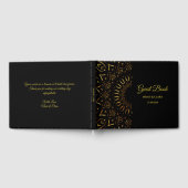 Traditionelle mandala klassische elegante luxuriös gästebuch (Voll)