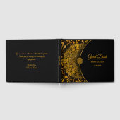 Traditionelle mandala klassische elegante Luxushoc Gästebuch (Voll)