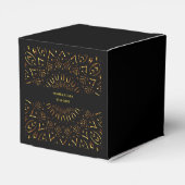 Traditionelle mandala klassische elegante Luxushoc Geschenkschachtel (Rückseite)