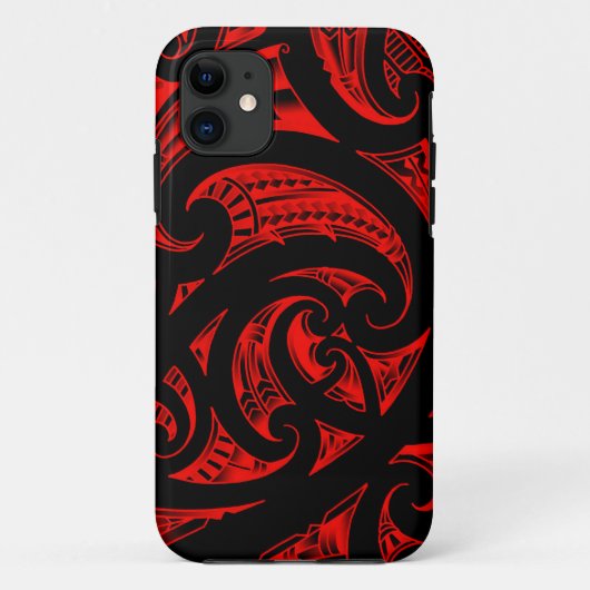 Traditionelle Maori- Kirituhi Kunst von Neuseeland Case-Mate iPhone Hülle (Rückseite)