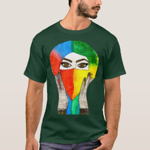 Traditionelle marokkanische Frauen und marokkanisc T-Shirt