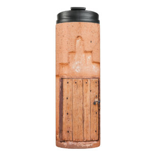 Traditionelle marokkanische Holzfenster Thermosbecher