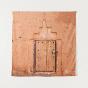 Traditionelle marokkanische Holzfenster Wandteppich