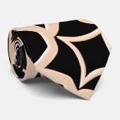 Traditionelle marokkanische Textur Beige Moderne M Krawatte (Gerollt)