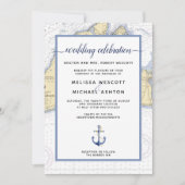 Traditionelle Martha's Vineyard Wedding Einladung (Vorderseite)