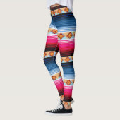 Traditionelle mexikanische Blanket-Leggings Leggings (Links)