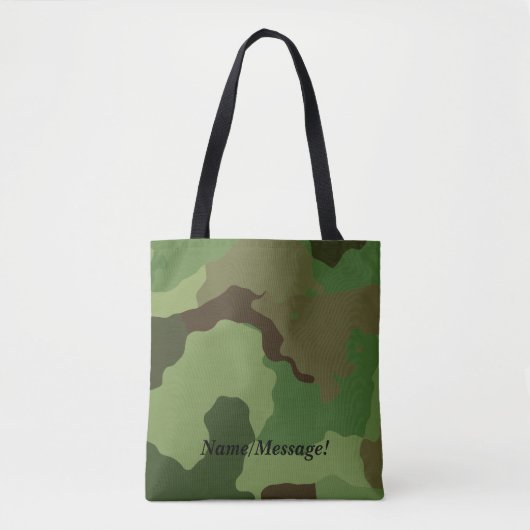 Traditionelle militärische Tarnung Tasche (Vorderseite)