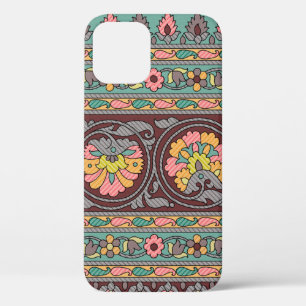Traditionelle Moghul Border Designart, Muster, Geo Case-Mate iPhone Hülle